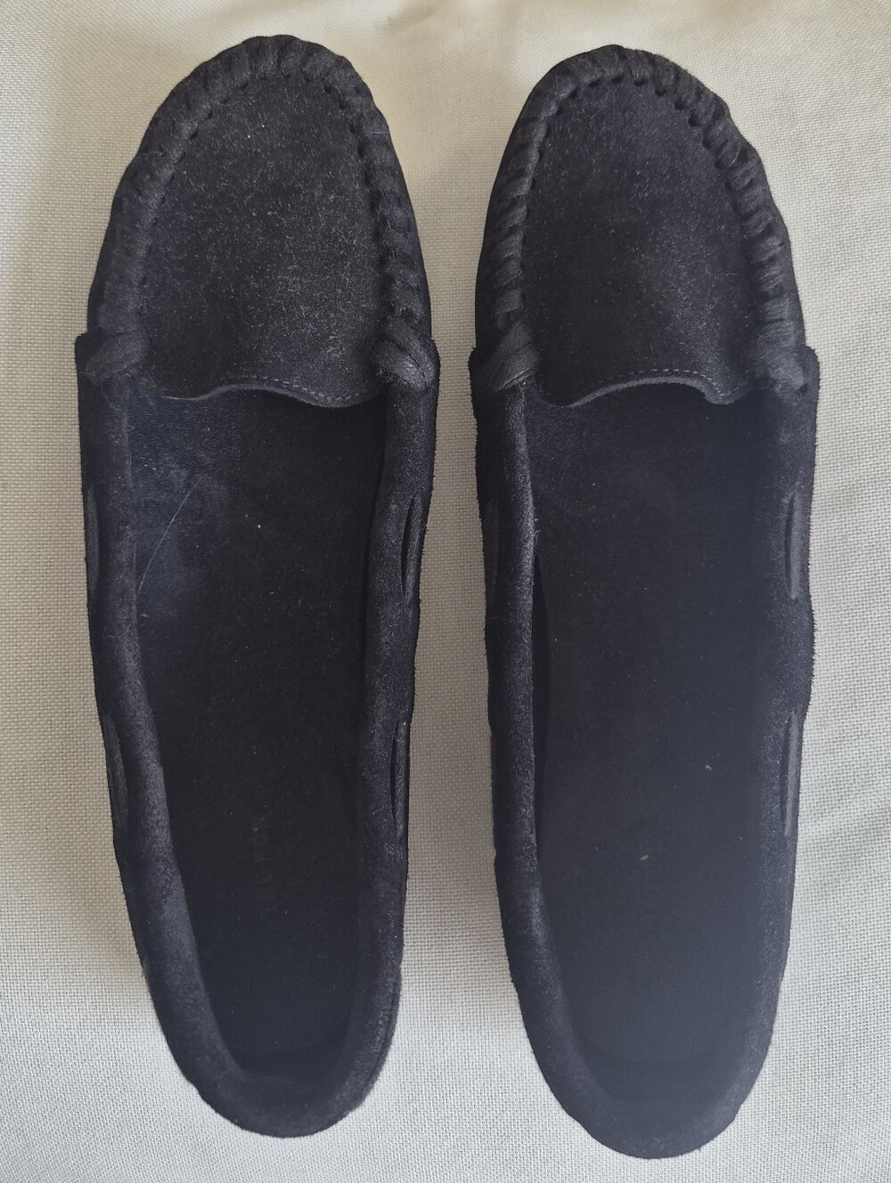 The Row Loafers Boat Shoes Suede Leather Size 37.5
